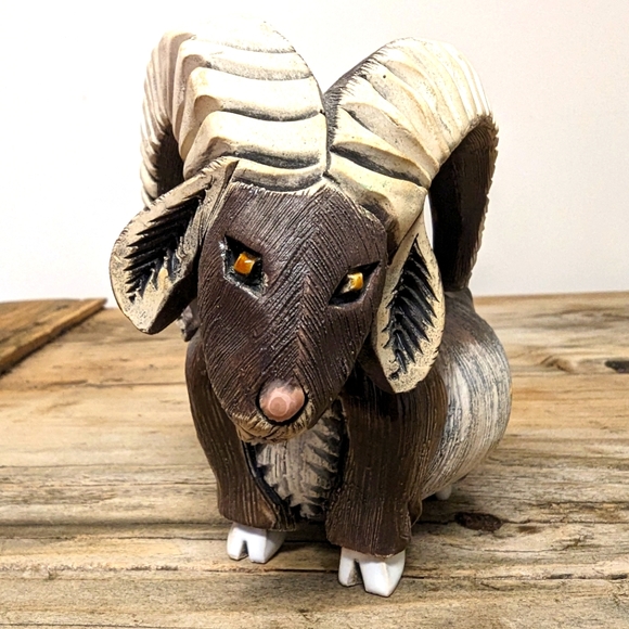 Rare Artesania Rinconada Big Horn Goat #810 - Picture 5 of 6